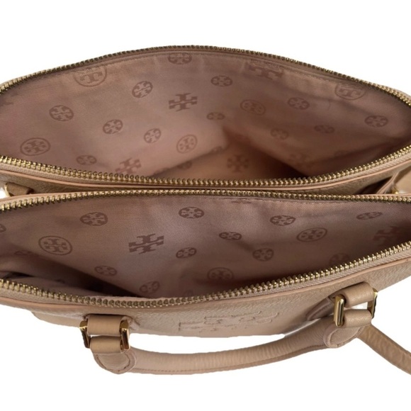 Tory Burch handbag Crossbody Tan Blush Leather Purse Shoulderbag - Picture 15 of 15
